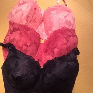 Lacy Padded Bras